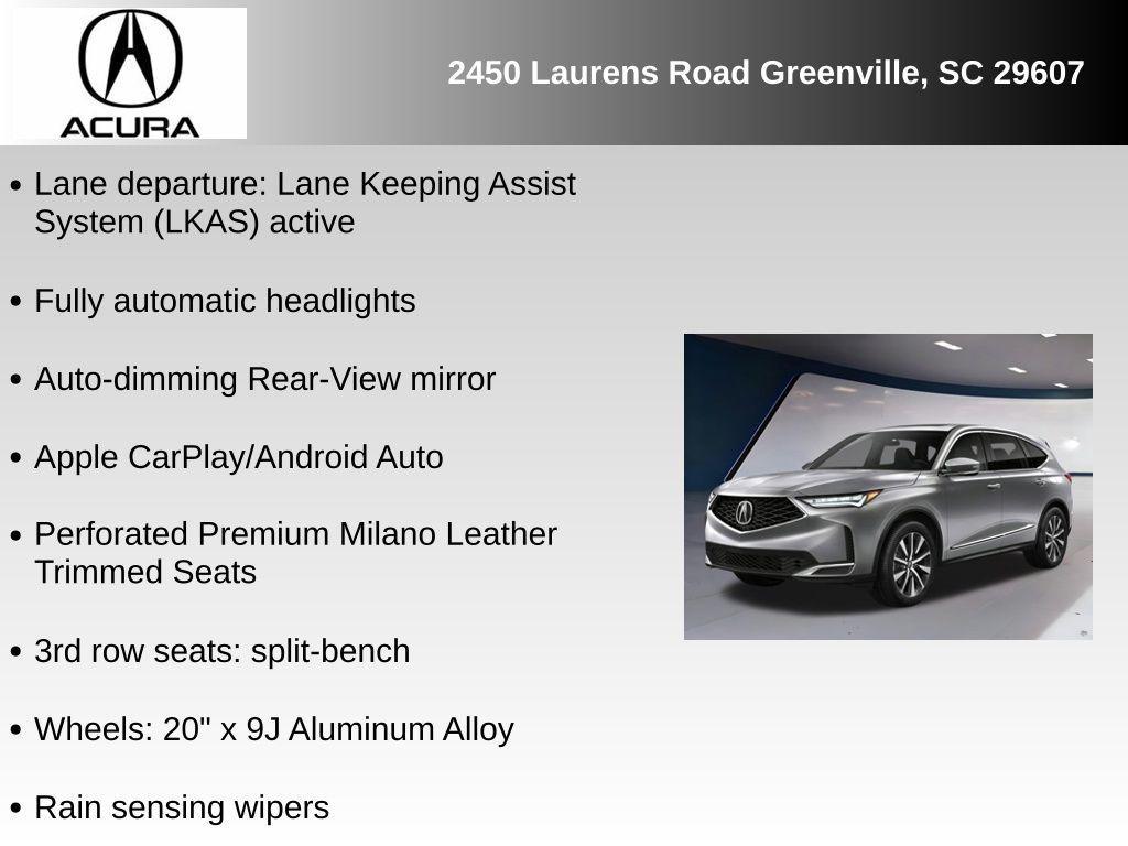 new 2026 Acura MDX car, priced at $59,150