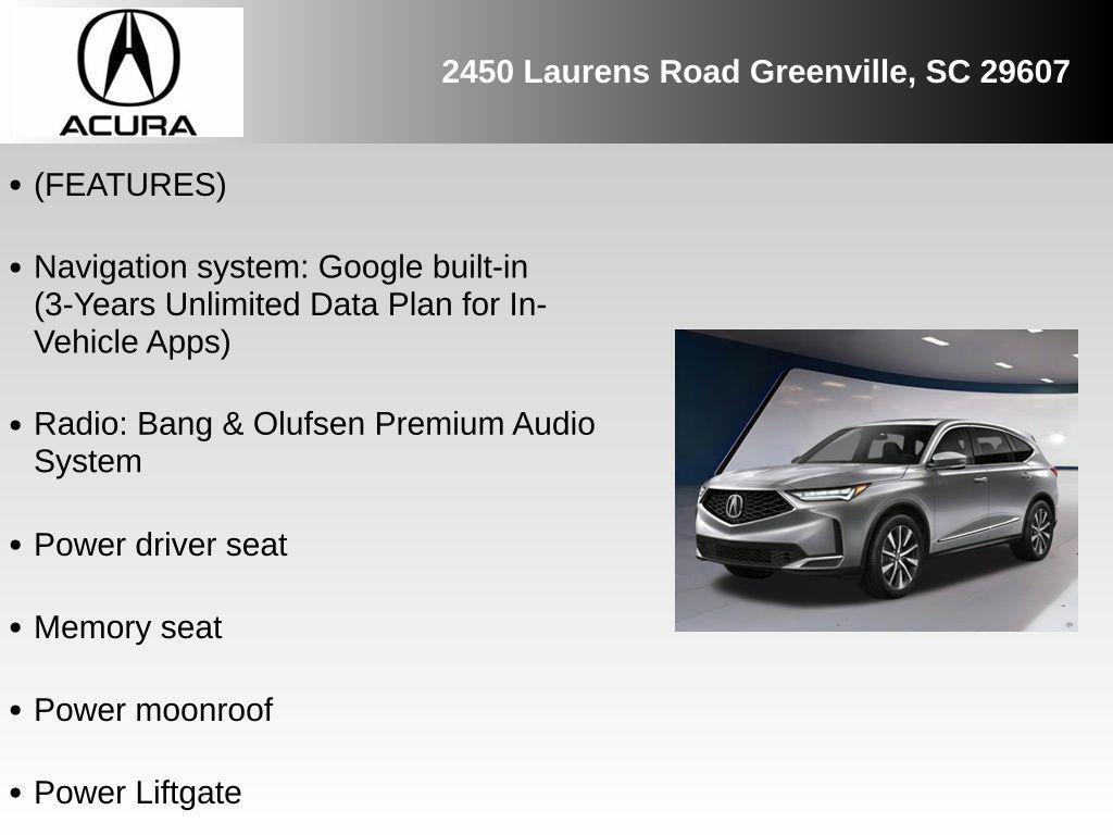 new 2026 Acura MDX car, priced at $59,150