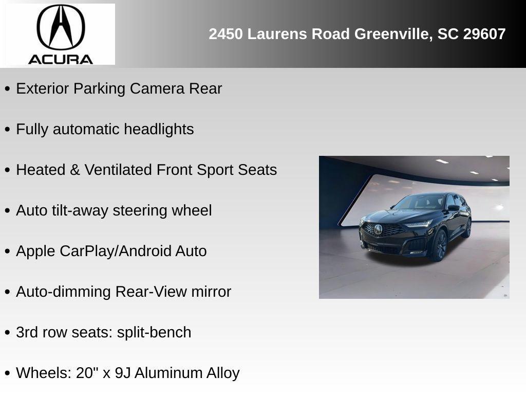 new 2026 Acura MDX car, priced at $64,350