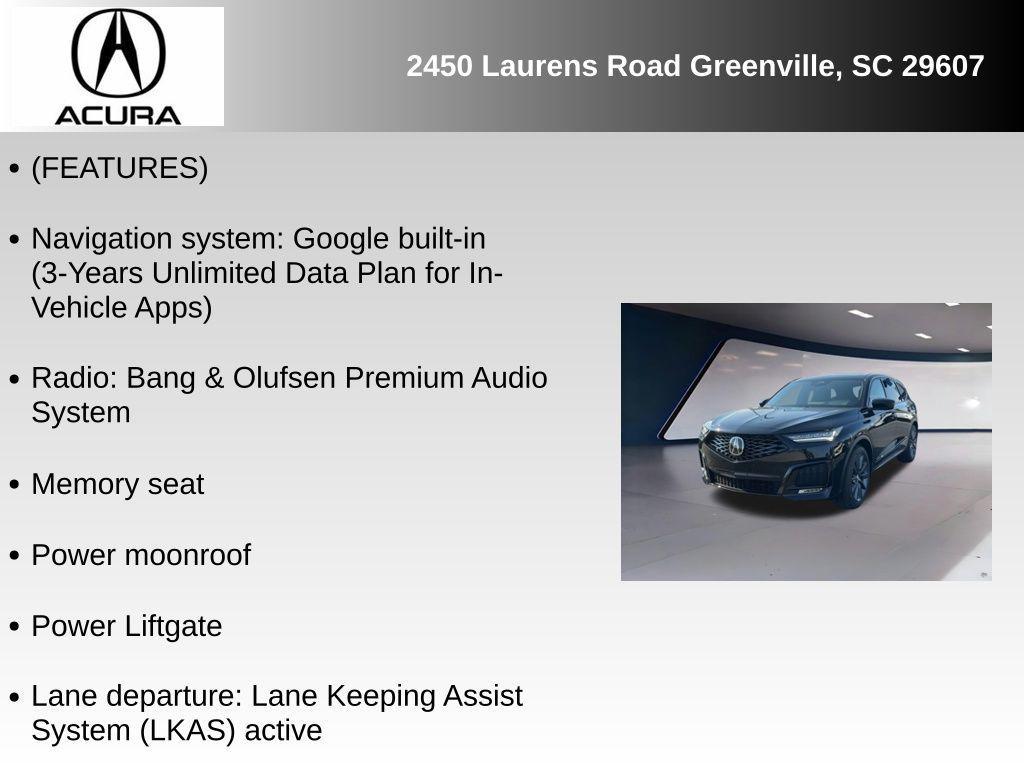 new 2026 Acura MDX car, priced at $64,350