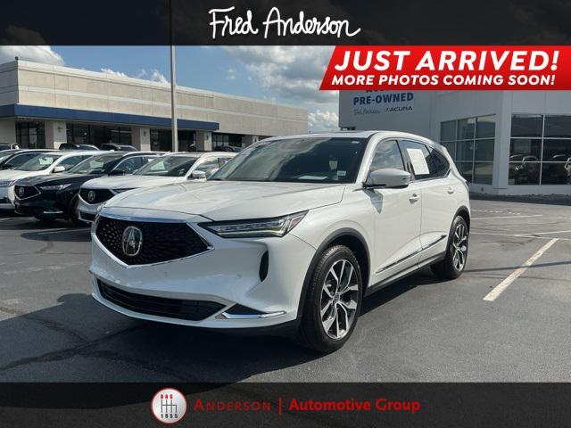 used 2022 Acura MDX car, priced at $39,899