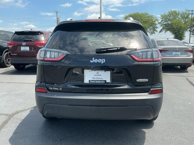 used 2021 Jeep Cherokee car, priced at $17,578