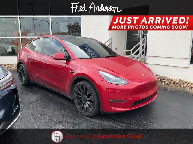 used 2022 Tesla Model Y car, priced at $28,999