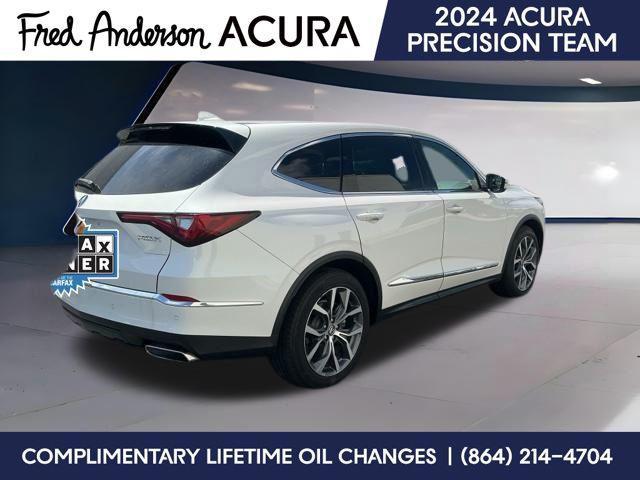 used 2024 Acura MDX car, priced at $42,639