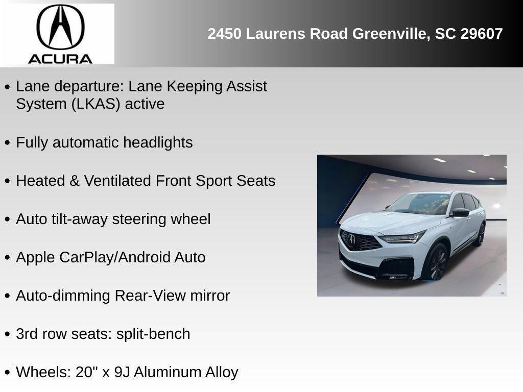 new 2026 Acura MDX car, priced at $64,350
