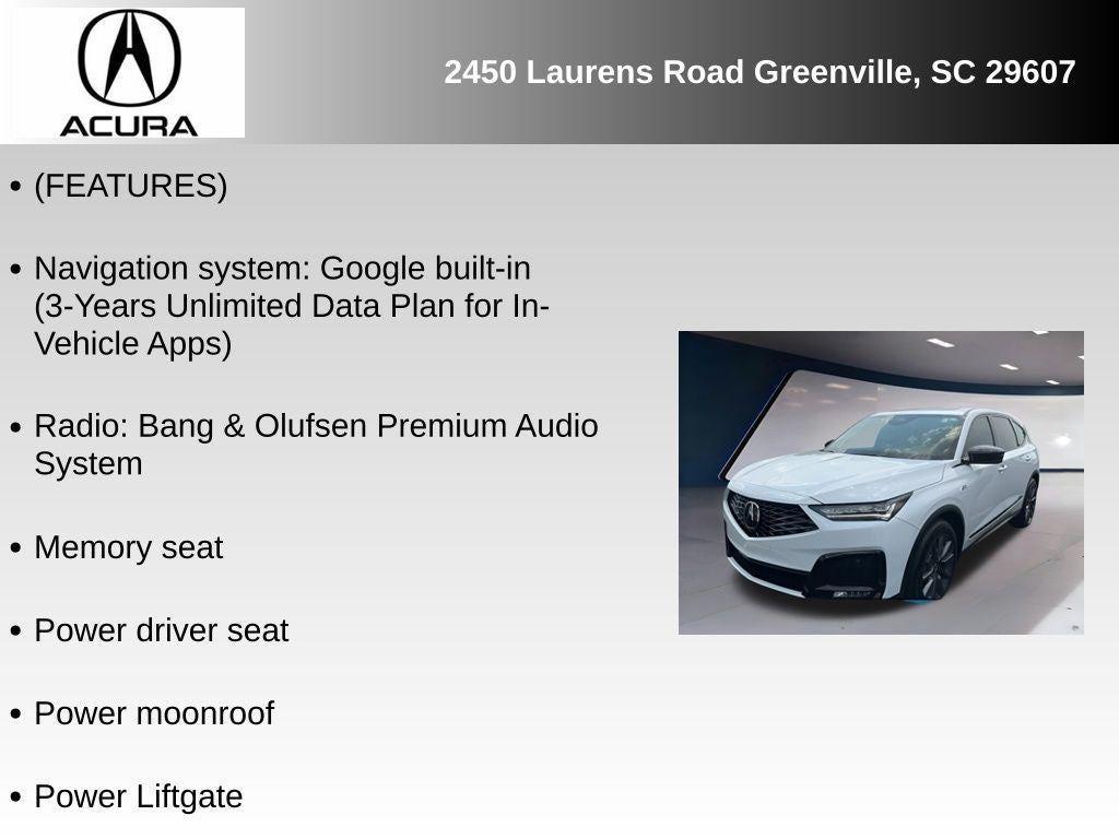 new 2026 Acura MDX car, priced at $64,350