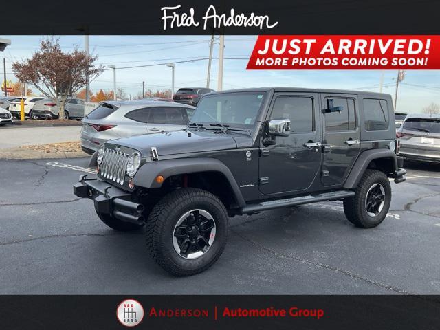 used 2010 Jeep Wrangler Unlimited car, priced at $10,988