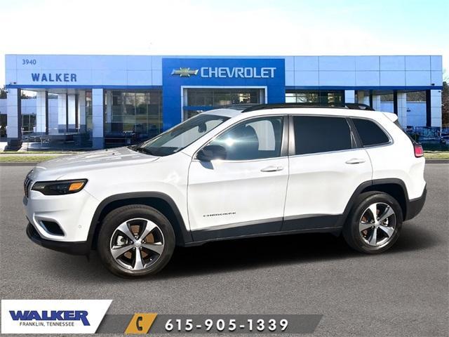 used 2022 Jeep Cherokee car, priced at $27,114