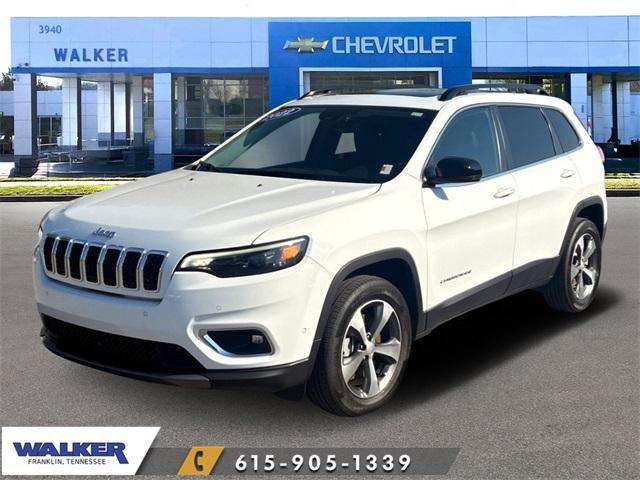 used 2022 Jeep Cherokee car, priced at $27,616