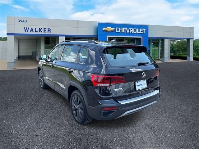 used 2023 Volkswagen Taos car, priced at $18,218