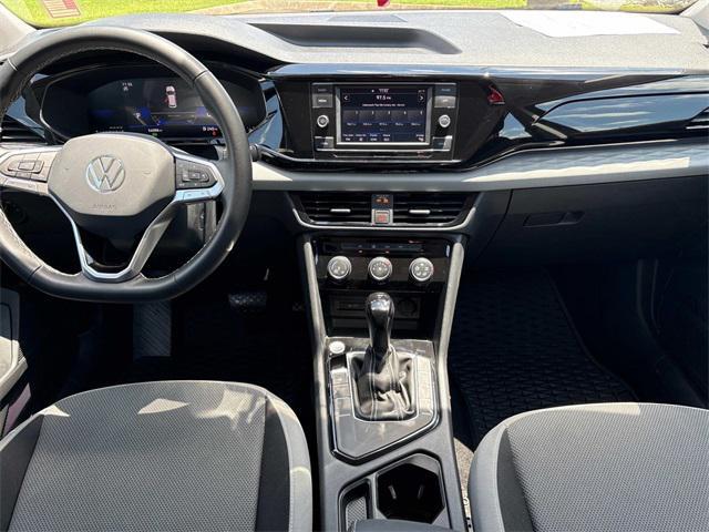 used 2023 Volkswagen Taos car, priced at $18,218