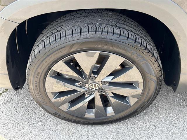 used 2023 Volkswagen Taos car, priced at $18,218