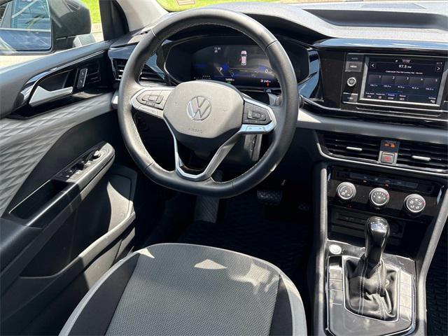 used 2023 Volkswagen Taos car, priced at $18,218