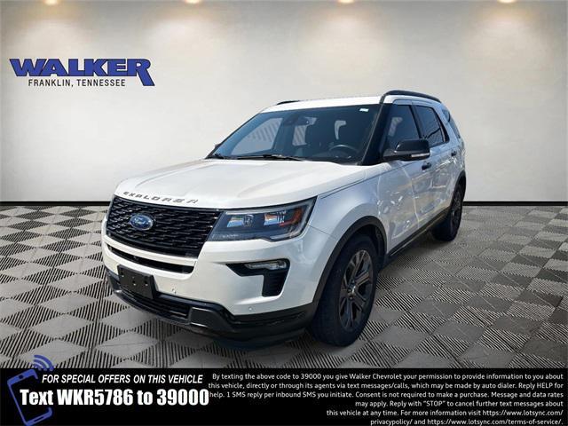 used 2018 Ford Explorer car, priced at $22,304