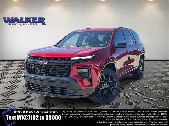 new 2026 Chevrolet Traverse car, priced at $58,000