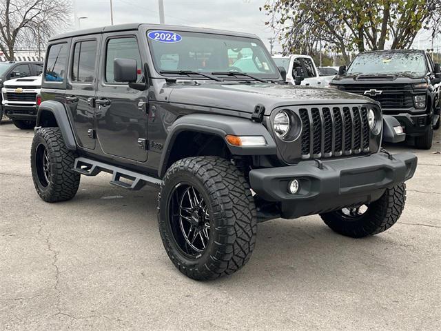 used 2024 Jeep Wrangler car, priced at $39,779