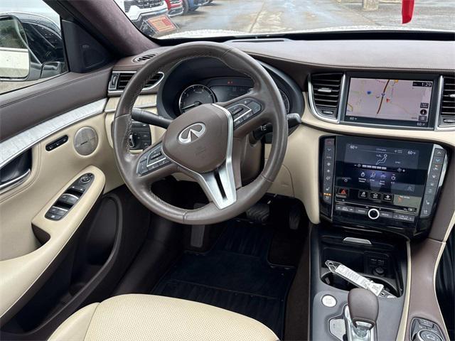 used 2021 INFINITI QX50 car, priced at $30,958