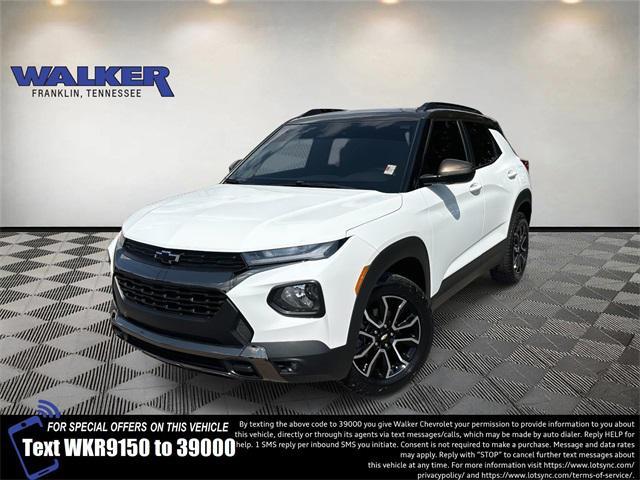 used 2021 Chevrolet TrailBlazer car, priced at $16,762