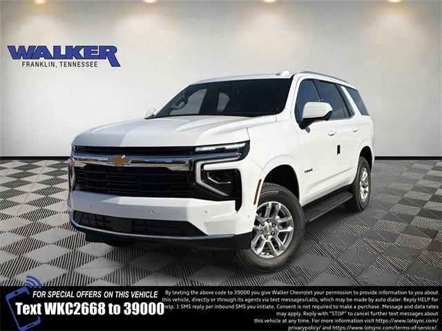 new 2026 Chevrolet Tahoe car, priced at $65,000