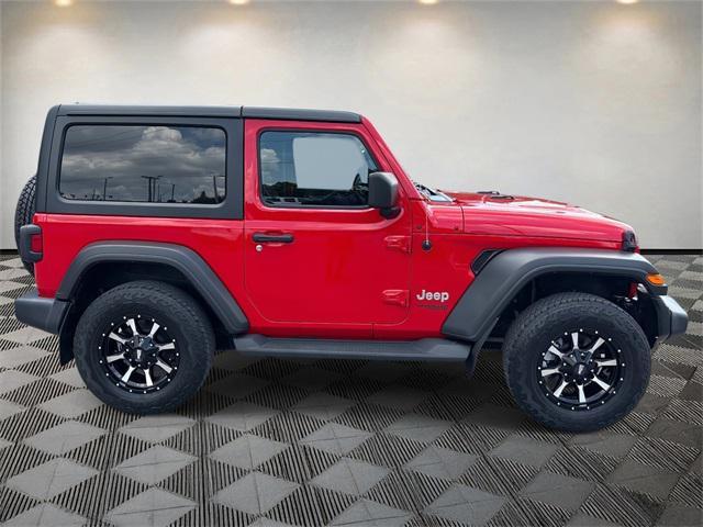 used 2021 Jeep Wrangler car, priced at $28,529