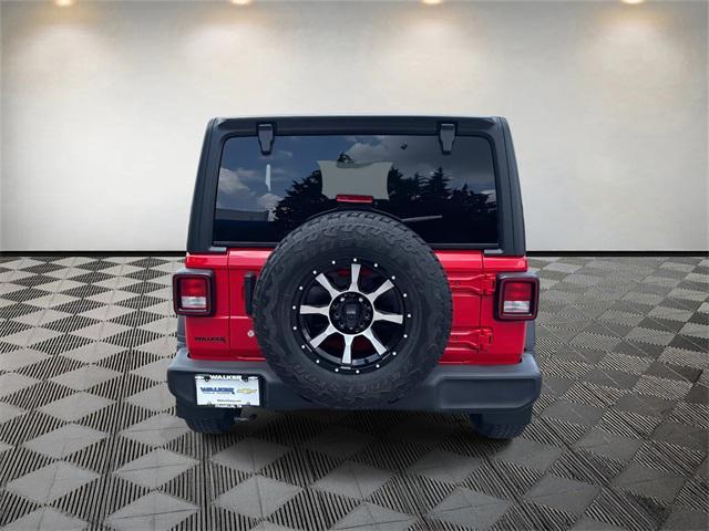 used 2021 Jeep Wrangler car, priced at $28,529