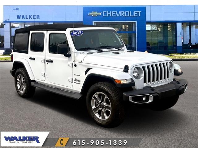 used 2018 Jeep Wrangler Unlimited car, priced at $25,399