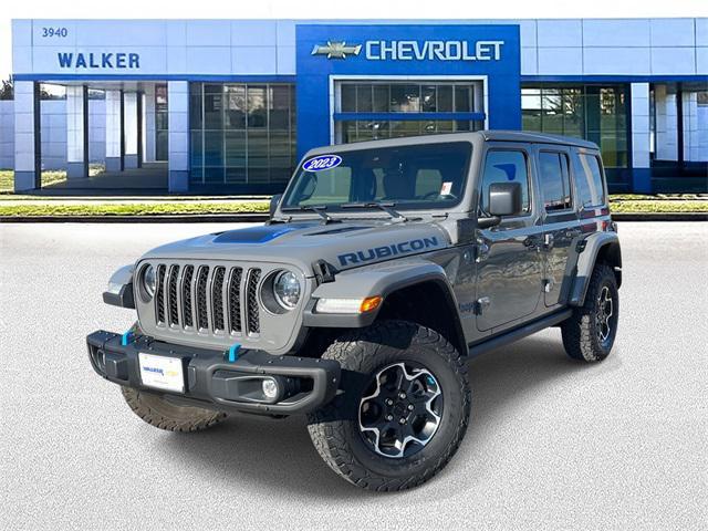 used 2023 Jeep Wrangler 4xe car, priced at $37,335