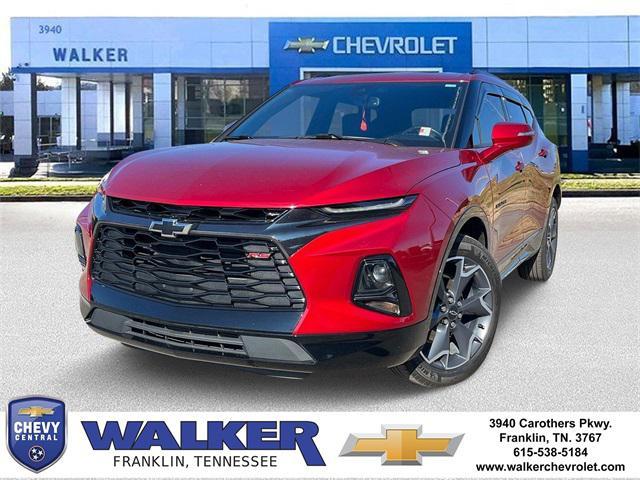 used 2021 Chevrolet Blazer car, priced at $32,257