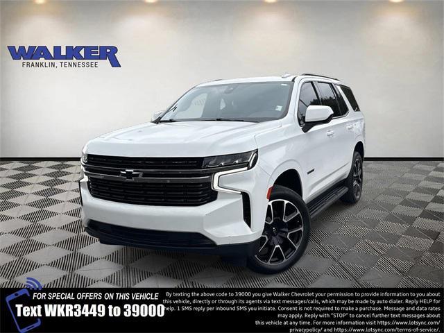 used 2021 Chevrolet Tahoe car, priced at $48,372