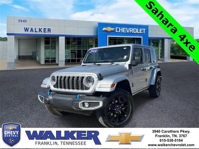 used 2024 Jeep Wrangler 4xe car, priced at $37,145