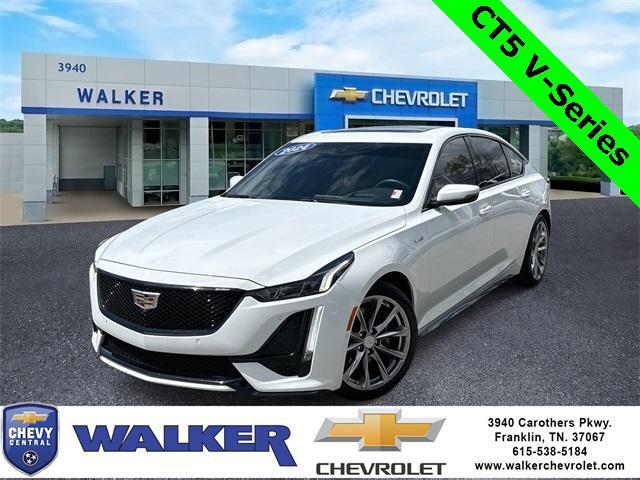 used 2024 Cadillac CT5-V car, priced at $54,885