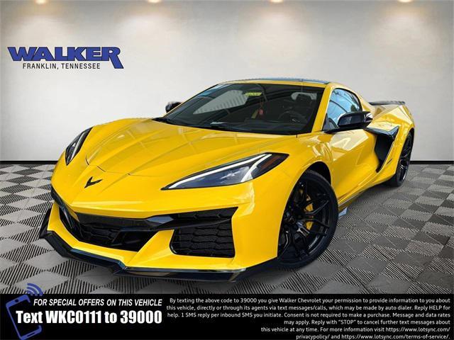 new 2026 Chevrolet Corvette car, priced at $159,765