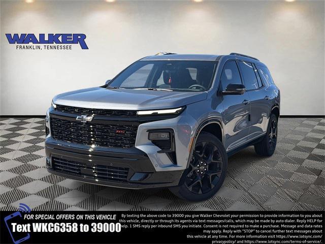 new 2026 Chevrolet Traverse car, priced at $57,000