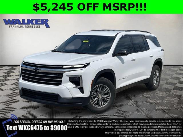 new 2025 Chevrolet Traverse car, priced at $42,000