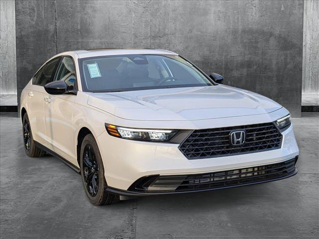 new 2025 Honda Accord car, priced at $32,110