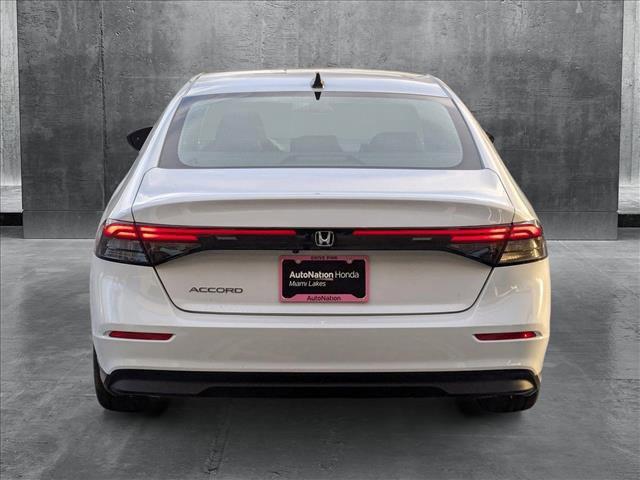 new 2025 Honda Accord car, priced at $32,110