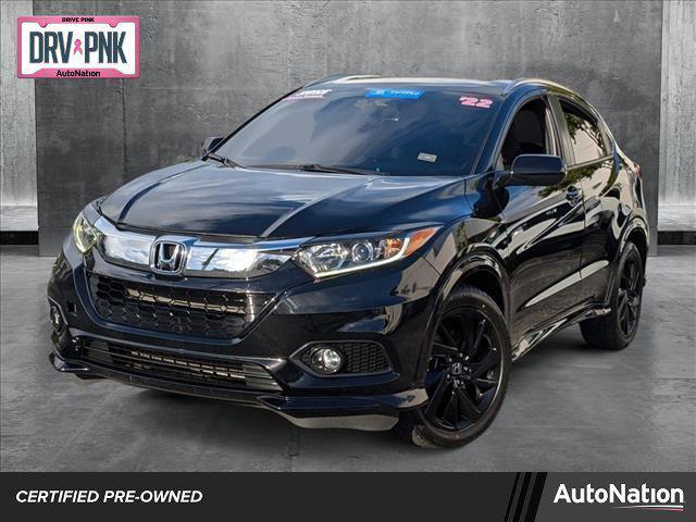 used 2022 Honda HR-V car, priced at $20,398