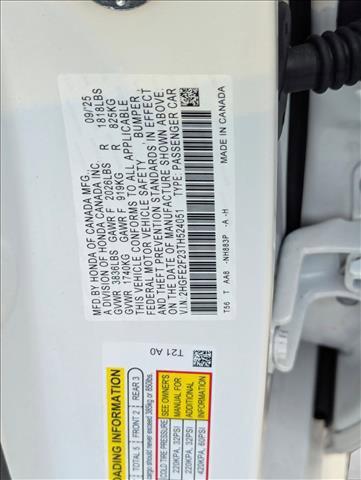 new 2026 Honda Civic car, priced at $25,250