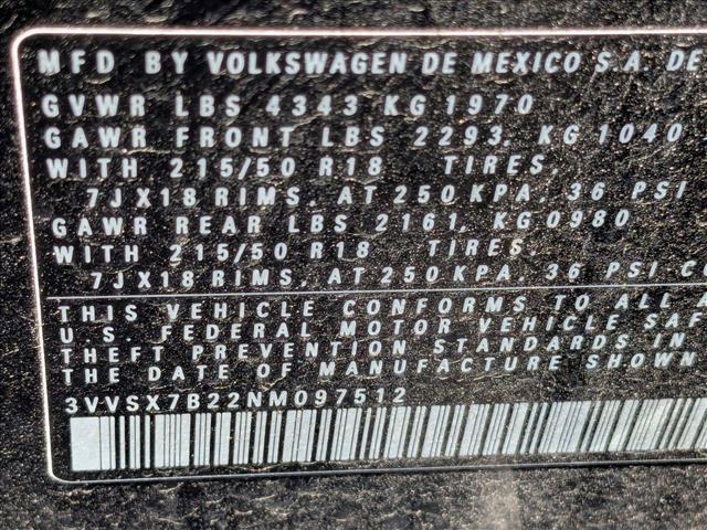 used 2022 Volkswagen Taos car, priced at $20,618