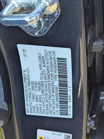 new 2025 Honda Civic car, priced at $27,375