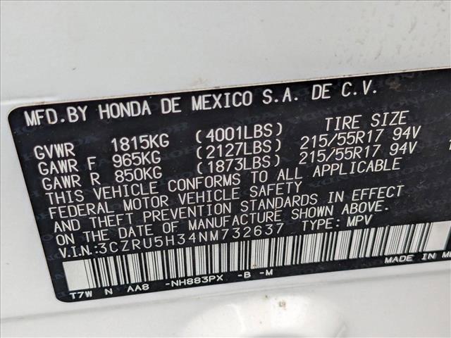 used 2022 Honda HR-V car, priced at $19,998
