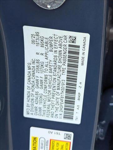 new 2026 Honda Civic Hybrid car, priced at $32,452