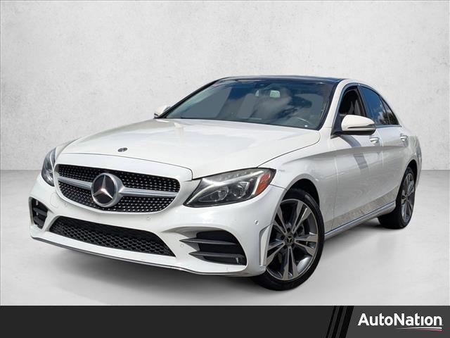 used 2018 Mercedes-Benz C-Class car, priced at $15,998