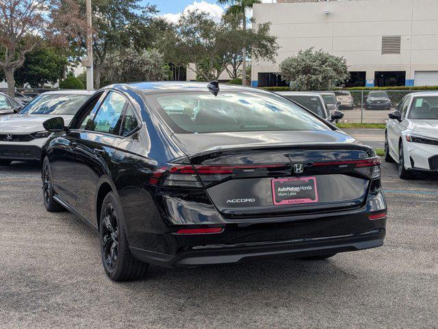 new 2025 Honda Accord car, priced at $30,391
