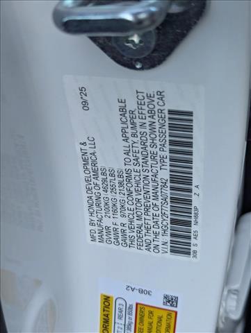 new 2025 Honda Accord Hybrid car, priced at $35,246