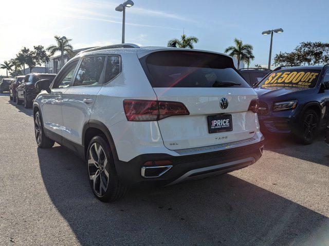 used 2022 Volkswagen Taos car, priced at $24,100