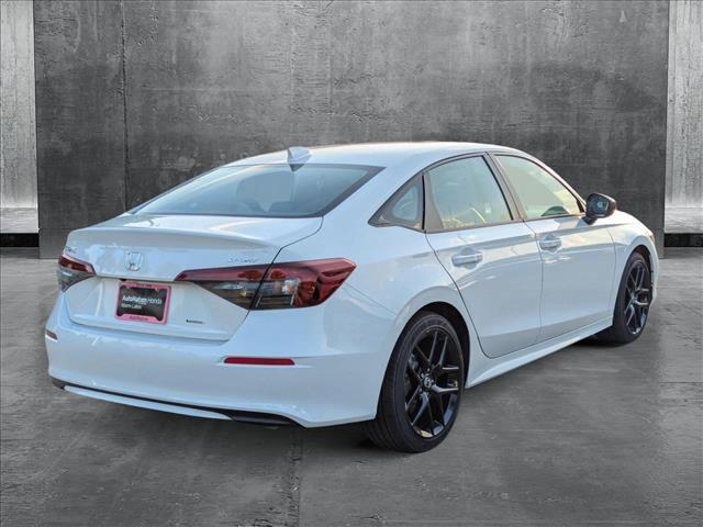 new 2025 Honda Civic Hybrid car, priced at $30,555