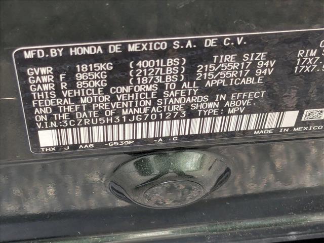 used 2018 Honda HR-V car, priced at $17,488