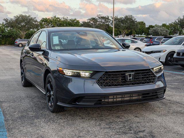 new 2025 Honda Accord car, priced at $31,655