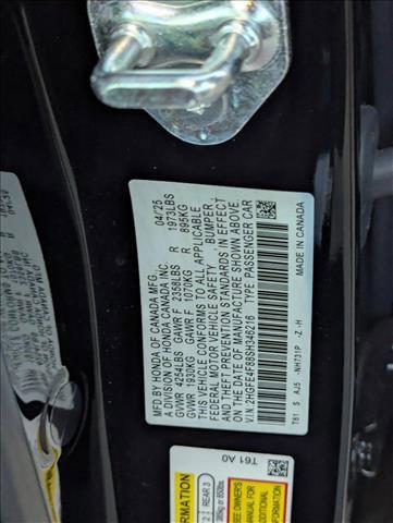 new 2025 Honda Civic Hybrid car, priced at $33,100